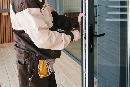 Cleaning And Polishing Glass Door Installation in Fountainebleau, FL