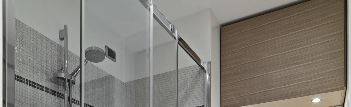 Frosted Glass Shower Doors in Fountainebleau, FL